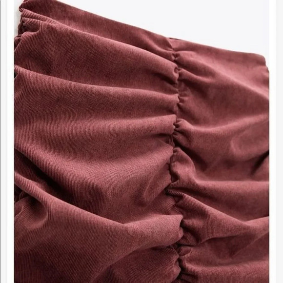 Zara draped mini skirt - Picture 8 of 9